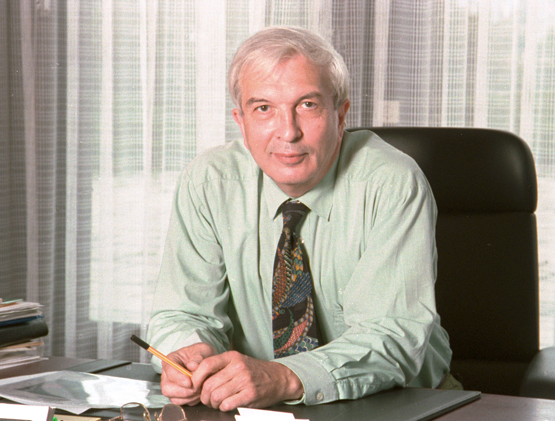 Prof. Weimann, ehemaliger Institutsleiter des Fraunhofer IAF, 1997